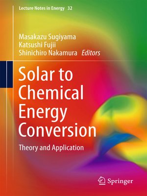 cover image of Solar to Chemical Energy Conversion